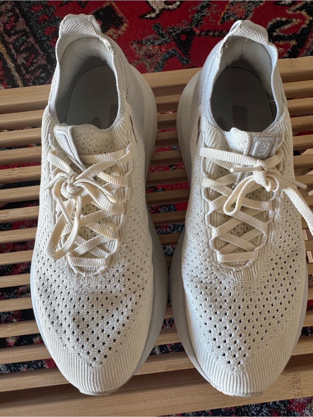 Brooks Women's Slip-On Knit Sneakers in Cream